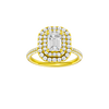 Provenance: Emerald, Pavé, Double Halo