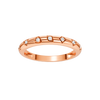 Micro Studded Diamond Stackable Thin Ring