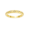 Multi Shape Studded Diamond Stackable Ring