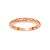 Multi Shape Studded Diamond Stackable Ring