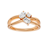 Architectural Diamond Cluster Ring