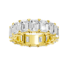 Luminary Path 9.5-Carat Radiant Eternity Band