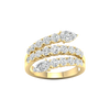 Pavé Swirl Ring
