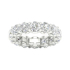 Bold Bezel 7-Carat Round Diamond Eternity Band
