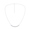 Petite U-Bar Diamond Necklace