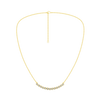 Petite U-Bar Diamond Necklace