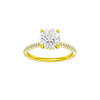 Alight: Round, Pavé, Hidden Halo