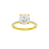 Alight: Round, Pavé, Hidden Halo