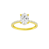 Alight: Oval, Prong, Plain