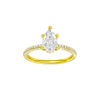 Alight: Pear, Pavé, Hidden Halo