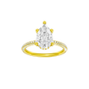 Alight: Pear, Pavé, Hidden Halo