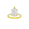 Alight: Pear, Pavé, Hidden Halo