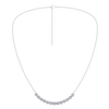 Petite U-Bar Diamond Necklace