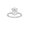 Alight: Oval, Pavé, Hidden Halo