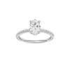 Alight: Oval, Pavé, Hidden Halo