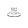 Alight: Oval, Pavé, Hidden Halo