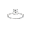 Alight: Elongated Cushion, Prong, Hidden Halo