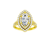 Solstice: Marquise, Channel, Double Halo