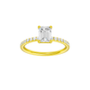 Alight: Emerald, Prong, Plain