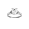 Solstice: Elongated Cushion, Channel, Hidden Halo
