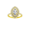 Alight: Marquise, Prong, Double Halo