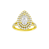 Solstice: Pear, Prong, Double Halo