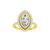 Alight: Marquise, Prong, Double Halo