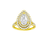 Solstice: Pear, Prong, Double Halo