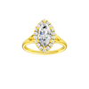 Solstice: Marquise, Plain, Halo