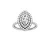 Alight: Marquise, Prong, Double Halo