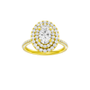 Provenance: Oval, Pavé, Double Halo