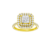 Provenance: Princess, Pavé, Double Halo