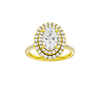 Provenance: Oval, Pavé, Double Halo