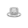 Provenance: Princess, Pavé, Double Halo
