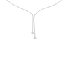 The Aurora Drop Diamond Necklace