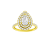 Alight: Pear, Prong, Double Halo