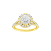 Solstice: Round, Prong, Halo