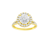 Solstice: Round, Prong, Halo