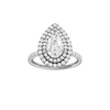 Alight: Pear, Prong, Double Halo