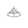 Solstice: Marquise, Prong, Hidden Halo