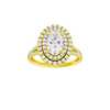 Solstice: Oval, Prong, Double Halo