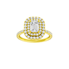 Alight: Emerald, Prong, Double Halo