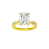 Vignette: Emerald, Prong, Plain