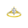 Solstice: Marquise, Prong, Plain