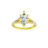 Solstice: Marquise, Prong, Plain