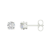 Lumiere Basket Diamond Stud Earrings