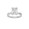 Vignette: Emerald, Prong, Plain