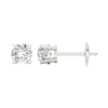 Lumiere Basket Diamond Stud Earrings