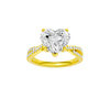 Vignette: Heart, Prong, Plain