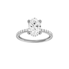 Alight: Oval, Prong, Hidden Halo